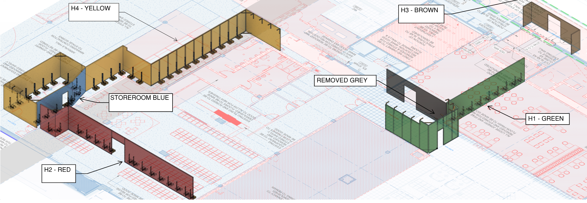 Large Commercial Development Hoarding Design Layout